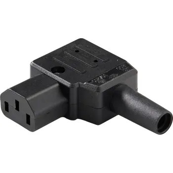 Martin Kaiser 890/sw IEC zástrčka C13/C14 zástrčka, zahnutá 10 A černá 1 ks