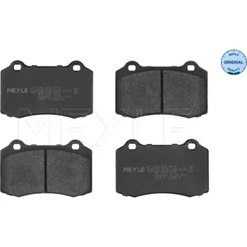 Brzdový systém Sada brzdových destiček, kotoučová brzda MEYLE 025 213 8115