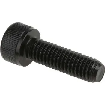 Šroub Šroub s vnitřním šestihranem, Ocel, M6, délka: 20mm, Černá, v odpovídající barvě 1mm