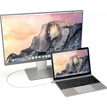 Video kabel Satechi kabel USB-C do HDMI 2.0 Ultra HD 4K 60Hz, 1.8 m - Silver