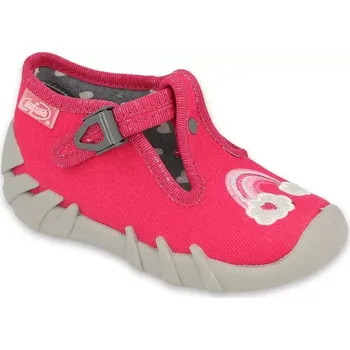 Dívčí obuv BEFADO 110P434 dívčí bačkorky duha 21 110P434_21