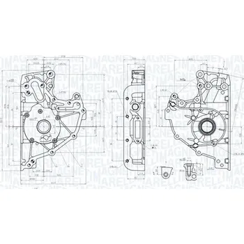 Olejové čerpadlo Olejové čerpadlo MAGNETI MARELLI 351516000078