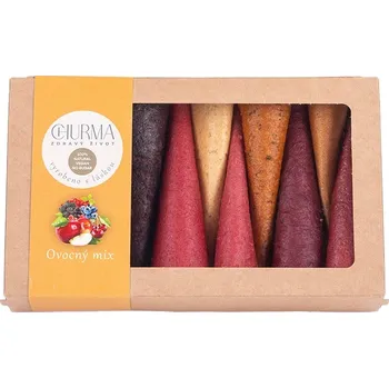 Sušené ovoce Churma Ovocné placky MIX váha: 100g