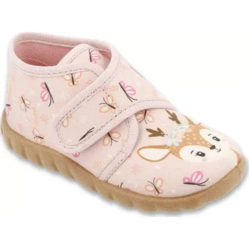 Dívčí obuv BEFADO 465P223 dívčí bačkorky FLEXI srnka 23 465P223_23