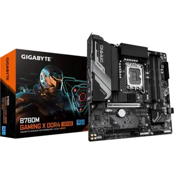 Základní deska GIGABYTE MB Sc LGA1700 B760M G X DDR4 GEN5, Intel B760, 1x HDMI, 1xDP, 4xDDR4, mATX