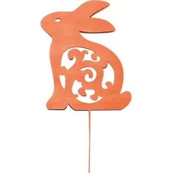 Velikonoční dekorace Anděl Velikonoční dekorace Zajíček dřevěný se zápichem