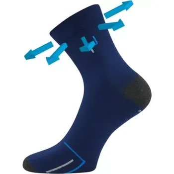 LONKA Ponožky medicine bambusové BROGER 01 tmavě modré (3&nbsp;páry) 39-42 121029