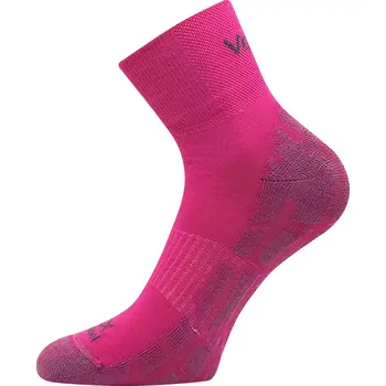 Dámské ponožky VOXX Ponožky krátké sportovní z merino TWARIX SHORT s ionty stříbra FUXIA 39-42 120481