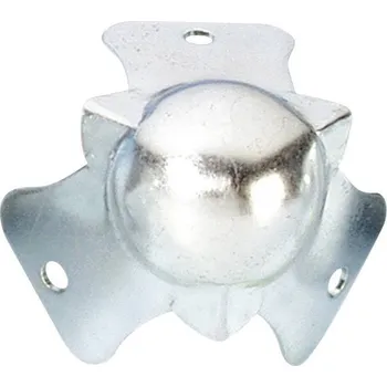 Díl pro stavbu reproduktoru Adam Hall 4111 ochranní roh na reproboxy pozinkovaná ocel 1 ks