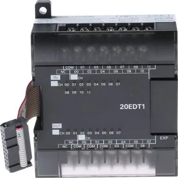 Relé PLC – rozšiřující modul Vstup/výstup 12 vstupů, počet výstupů: 8 24 V DC, 90 x 86 x 50 mm Omron