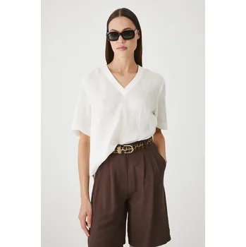 Dámská halenka Lněná halenka Medicine RS25.BKDB02 bílá 00X, vel. M