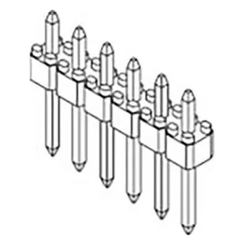 Elektrický konektor Molex pinová lišta (standardní) Počet řádků: 1 901200763 1 ks Tray