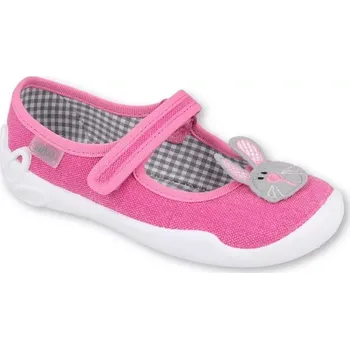 Dívčí bačkory BEFADO 114X430 dívčí balerínky růžové zajíc 26 114X430_26