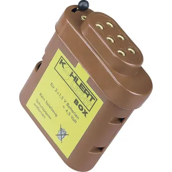 Dekorativní svítidlo Kahlert Licht 60897 bateriový box s připojovací zdířkou 4.5 V