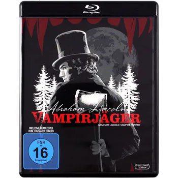 Blu-ray film Abraham Lincoln: Vampire Hunter (Abraham Lincoln: Łowca wampirów) Blu-ray disk
