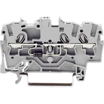 WAGO 2001-1311/1000-410 diodová svorka 4.20 mm pružinová svorka osazení: L šedá 1 ks