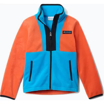 Pánské oblečení Pánská mikina Columbia Back Bowl II Full Zip zing/compass blue/black