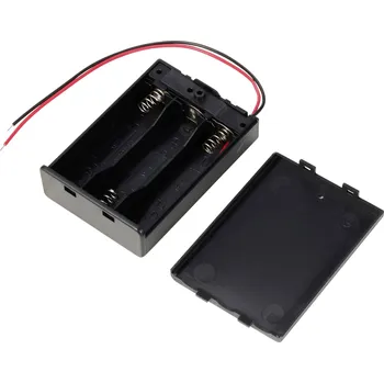 Držák baterie TRU COMPONENTS TC-13220628 bateriový držák 3x AA kabel (d x š x v) 70 x 49 x 19 mm