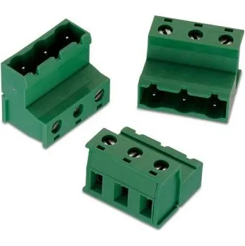 Elektrický konektor Svorkovnice PCB, řada: 3484, rozteč: 7.62mm, počet řad: 1, počet kontaktů: 4, orientace těla: Svislý, Kabelová montáž,