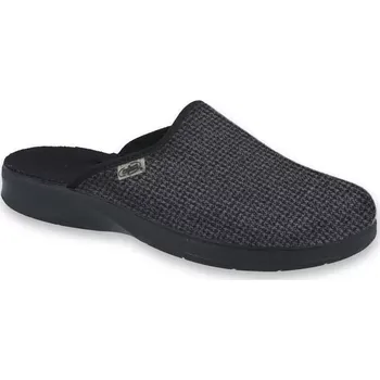 Pánské pantofle BEFADO 548M026 LEON ZŠ šedo černá 45 548M026_45