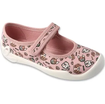Dívčí obuv BEFADO 114X564 dívčí balerínky růžové pejsci 28 114X564_28