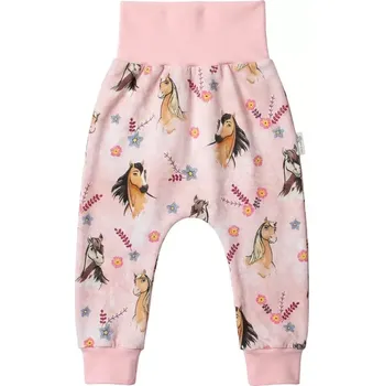 ESITO | Dětské tepláky Horse - růžová / 62