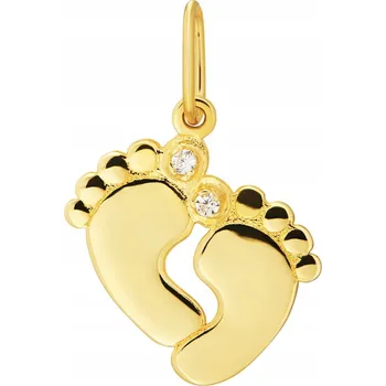 Přívěsek STOPY Zlatý přívěsek