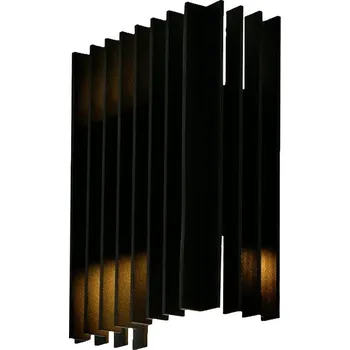 Venkovní osvětlení V-TAC VT-1189-B 10559 venkovní nástěnné LED osvětlení Energetická třída (EEK2021): F (A - G) LED LED 12 W černá