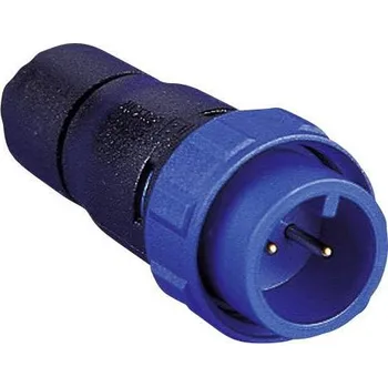 Bulgin PX0410/02P/5560 kulatý faston, 1 ks