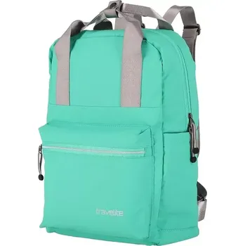 Městský batoh Travelite Basics Canvas Backpack Green 11 L TRAVELITE-96319-80