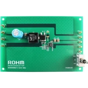 Vývojová deska Vyhodnocovací deska Vyhodnocovací deska BD9G500EFJ-LA Převodník DC-DC ROHM, pro použití s: BD9G500EFJ-LA