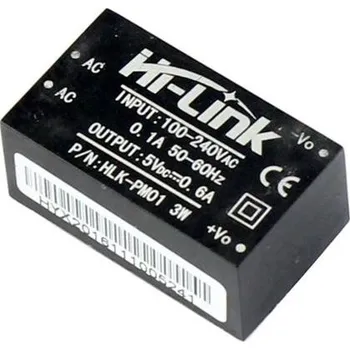 spínaný zdroj Zdroj spínaný 5V/0.6A 3W HLK-PM01