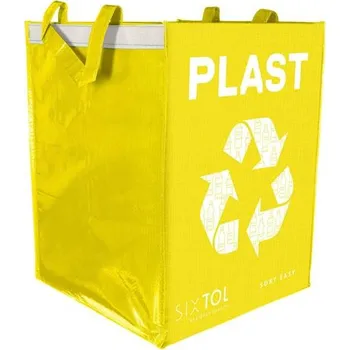 Odpadkový koš Taška na tříděný odpad SIXTOL Sort Easy Plastic 36l