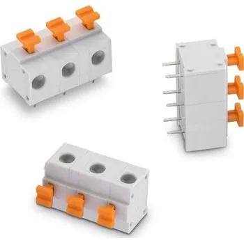 Elektrický konektor Svorkovnice PCB, řada: 4114, rozteč: 7.62mm, počet řad: 1, počet kontaktů: 11, orientace těla: Horizontální, Průchozí