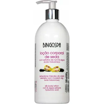 Tělové mléko BINGOSPA 500 ml hedvábné tělové mléko