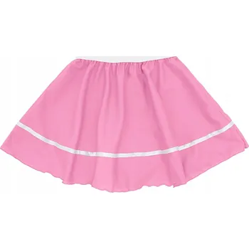 Dámská sukně SUKNĚ S GUMOU KOSTÝM ŠKOLNÍ PŘEDSTAVENÍ RŮŽOVÁ XL