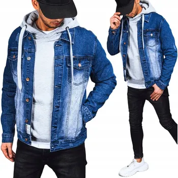 Pánský bomber PÁNSKÁ DŽÍNOVÁ BUNDA KATANA vel XL