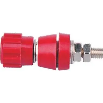 Truhlářská svěrka Šroubovací svorka 43mm červená