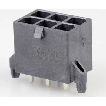 Elektrický konektor Molex vestavná pinová lišta (standardní) 6, rozteč 5.7 mm, 768290006, 1 ks Tray