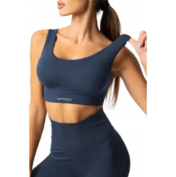 Dámské spodní prádlo SPAIO Dámská sportovní podprsenka FITNESS INNERGY FLEX 2.0 tmavě modrá S