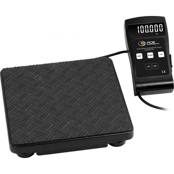 Průmyslová váha PCE Instruments Váha na chladivo 100 kg na baterii, černá