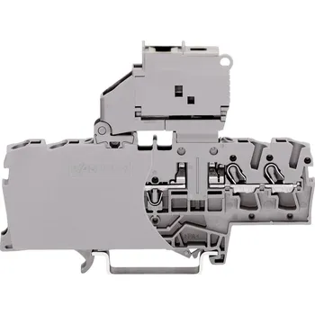 WAGO 2002-1811 jistící svorka 6.20 mm pružinová svorka osazení: L šedá 1 ks