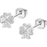 Lotus Silver Stříbrné náušnice čtyřlístky Mystic LP3851-4/1 + 2 měsíce na vrácení zboží