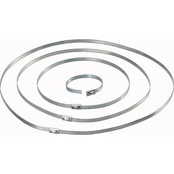 Stahovací páska Stahovací pásek ocelový 127 x 4,6 mm, 10 ks