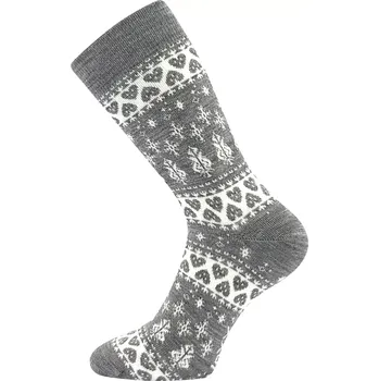 Dámské ponožky VOXX Ponožky dámské silné ZIMONA šedé melé 39-42 124677
