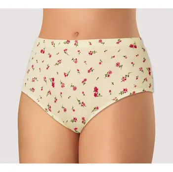 Kalhotky Dámské kalhotky - ANDRIE PS 1710, žlutá, vzorek Barva: Žlutá, Velikost: 62/64-5XL