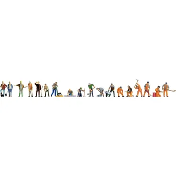 Modelová železnice NOCH H0 V zaměstnání natřená, stojící