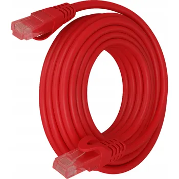 Síťový kabel Patchcord Roter U/UTP 6 RJ45 / RJ45 2 m červený
