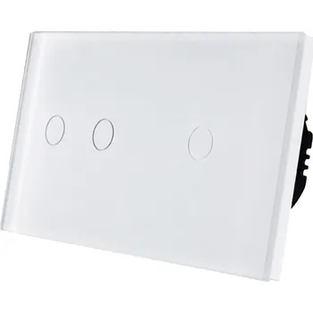 vypínač DOTYKOVÝ SPÍNAČ SVĚTLA 2+1 DVOJITÝ SPÍNAČ + JEDNODUCHÝ STMÍVAČ