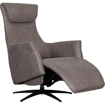 Křeslo LABEL51 Elektrické polohovací křeslo LUND šedé SX-84.022